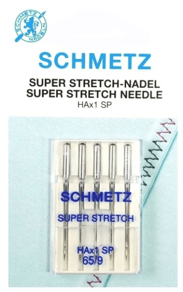 Иглы Schmetz супер-стрейч HAx1 SP 65/9, 5 шт в Асино